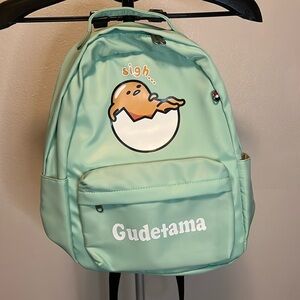 Gudetama Backpack - Green/Teal - Like New